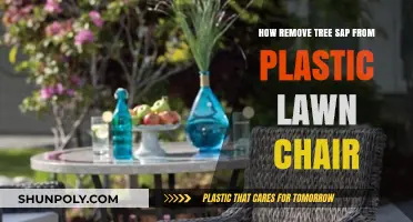 Effective Ways to Remove Tree Sap from Plastic Lawn Chairs