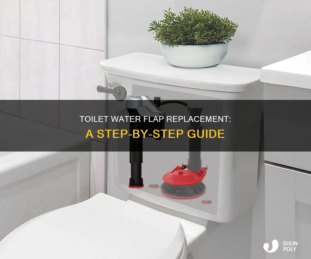 how replace water plastic flap in toilet