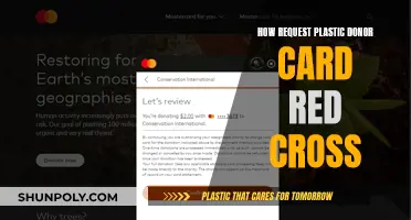 Requesting a Red Cross Donor Card: An Easy Guide