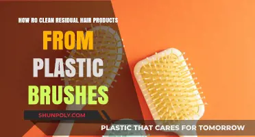 Effective Ways to Remove Hair Product Buildup from Plastic Brushes