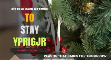 Keeping Plastic Law Ornaments Vibrant: Tips for Long-Lasting Freshness