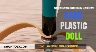 Effective Ways to Remove Rubber Band Stains from Hard Plastic Dolls