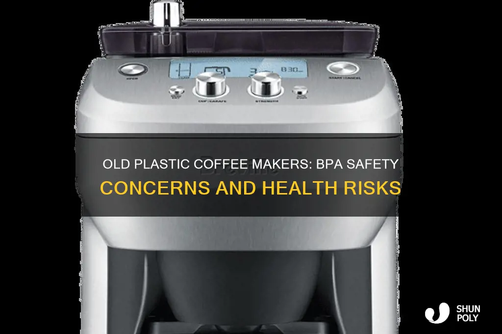 how safe is an old plastic coffee maker bpa