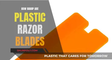 Plastic Razor Blades: Surprisingly Sharp!