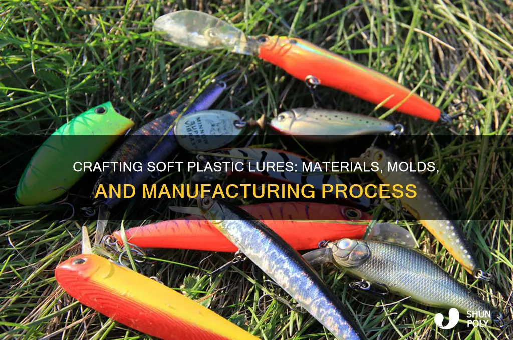 how soft plastic lures are made