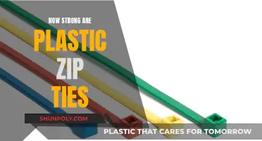 Plastic Zip Ties: Surprising Strength and Uses