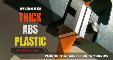 Thick ABS Plastic: How Strong is 1.25"?