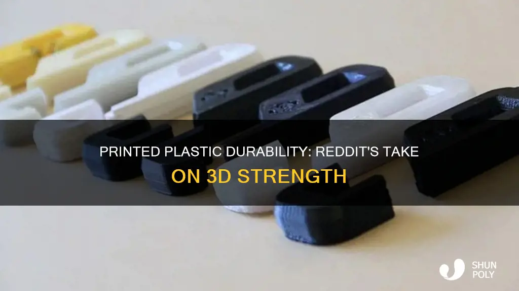 how strong is 3d printed plastic rwddit
