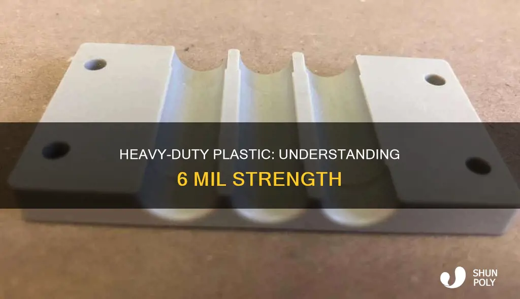 how strong is 6 mil plastic
