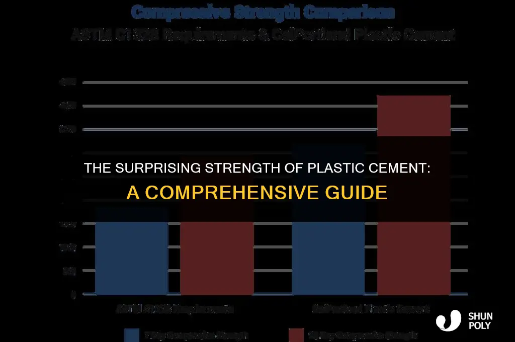 how strong is plastic cement