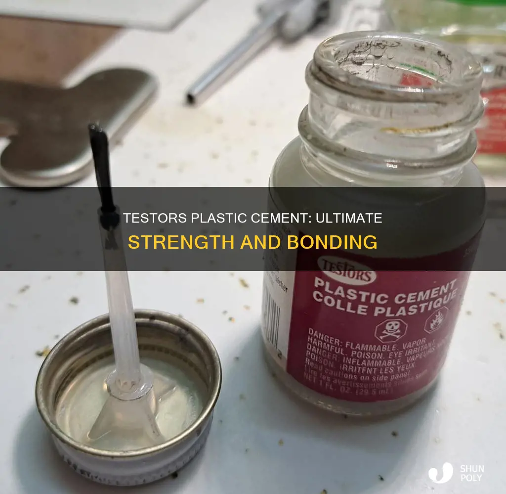 how strong is testors plastic cement