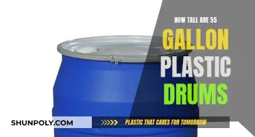 Plastic Drums: Height and Storage Capacity Explored