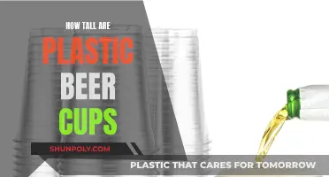 Plastic Beer Cups: Standard Sizes and Uses