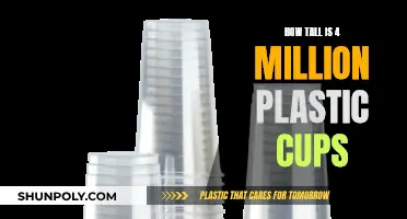 Stacking Plastic Cups: How High Will 4 Million Go?