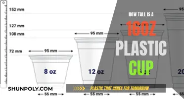 Plastic Cups: Understanding Their Height and Volume