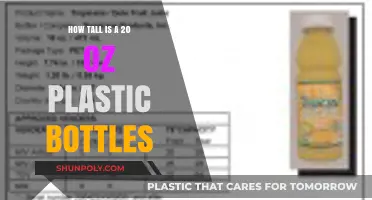Standard Height of 20 oz Plastic Bottles: A Quick Guide