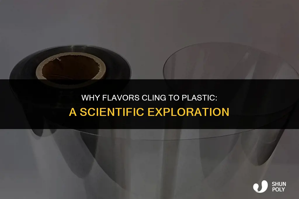 how taste sticks to plastic