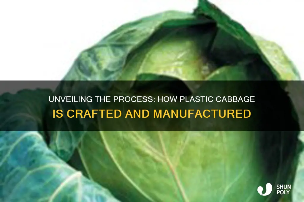 how they make plastic cabbage