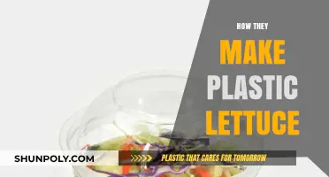 Unveiling the Process: How Plastic Lettuce is Manufactured