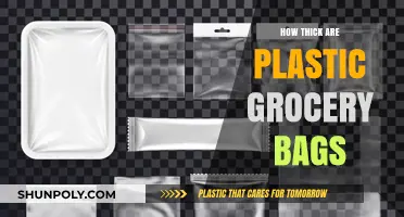Understanding the Thickness of Standard Plastic Grocery Bags