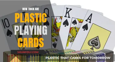 The Thickness of Plastic Playing Cards: Standard Measurements