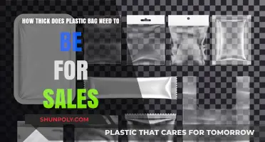 Optimal Plastic Bag Thickness for Retail Sales: A Comprehensive Guide