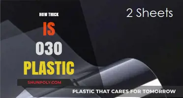 Understanding the Thickness of 0.030 Plastic: A Comprehensive Guide