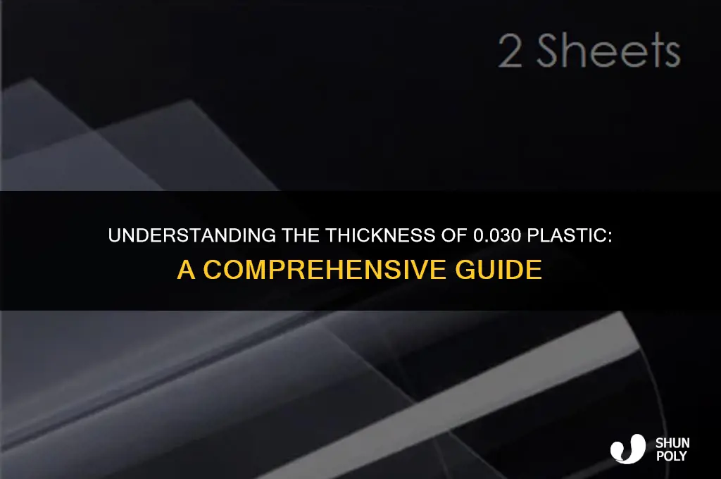 how thick is 030 plastic