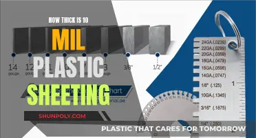 Plastic Sheeting Thickness: Understanding the Standard 10 Mil