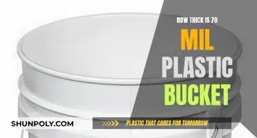 Plastic Bucket Thickness: Understanding the 70 Mil Standard