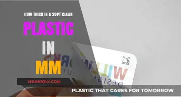 Understanding 20pt Clear Plastic Thickness in Millimeters: A Quick Guide