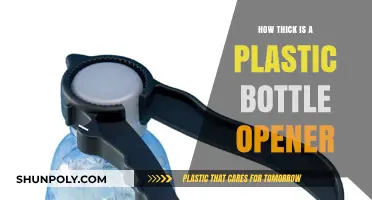 Standard Plastic Bottle Opener Thickness: A Comprehensive Measurement Guide