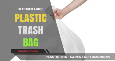 Understanding White Plastic Trash Bag Thickness: A Comprehensive Guide