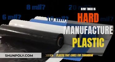 Understanding the Thickness of Hard Manufactured Plastics