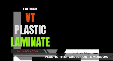 VT Plastic Laminate Thickness: What You Need to Know