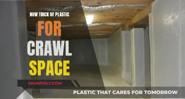 Choosing the Right Thickness of Plastic for Crawl Spaces