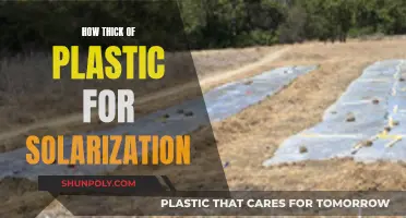 Choosing the Right Plastic Thickness for Effective Solarization
