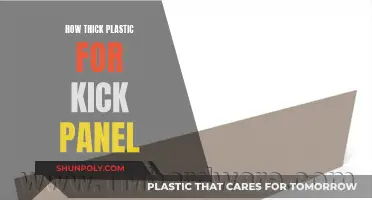 Choosing the Right Thickness of Plastic for Kick Panels