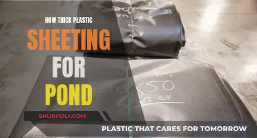 Plastic Sheeting Thickness for Pond Liners: What's Best?