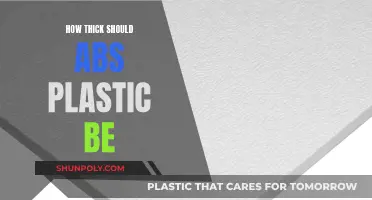 ABS Plastic Thickness: How Thick is Too Thick?