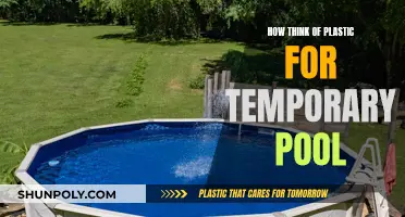 Temporary Pool Liners: Plastic Makes Perfect Sense