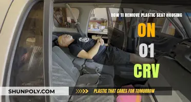 DIY Guide: Removing 01 CRV Plastic Seat Housing Easily