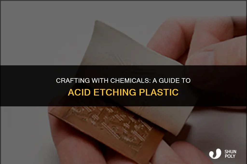 how to acid etch plastic
