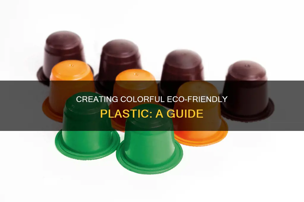 how to add color to biodegradable plastic