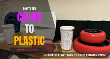 Plastic Coloring Techniques: Adding Color and Vibrancy