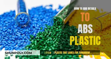 Enhancing ABS Plastic: Adding Intricate Details