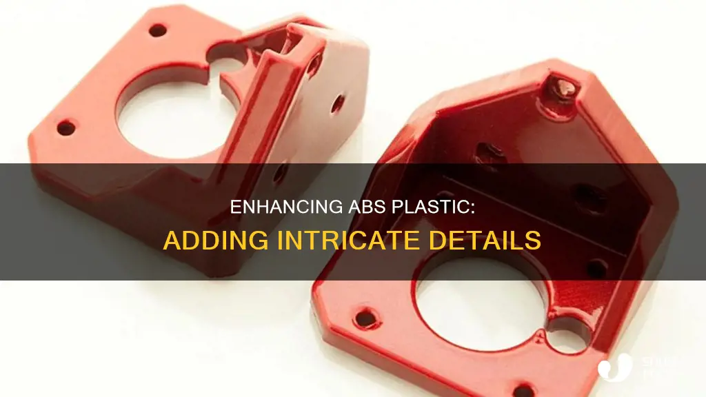 how to add details to abs plastic