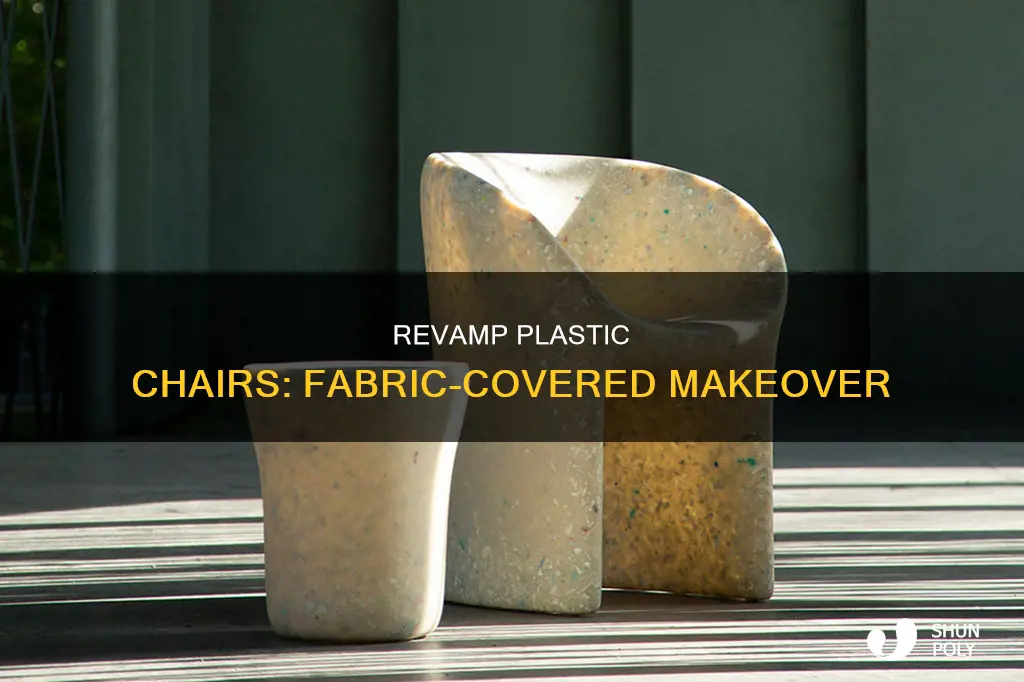 how to add fabric to plastic chair