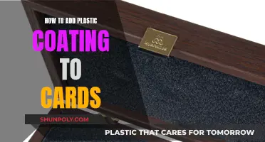 Applying Plastic Coatings to Cards: A Simple Guide