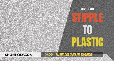 Stippling Plastic: Easy DIY Guide to Success
